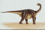 Динозавр в черную полоску