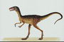 Динозавр с двымя пальцами на передних лапах