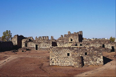 Resterna av det förgångna storhet och rikedom i riket i den antika Mellanöstern