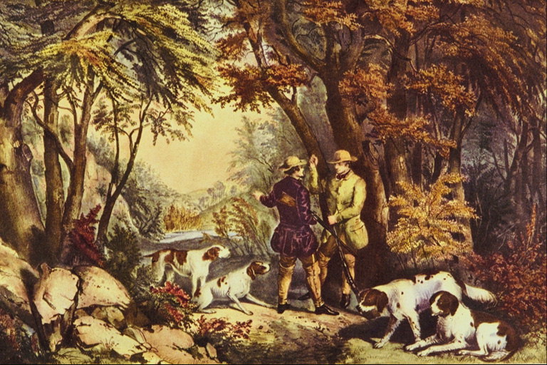 Hunter och hund hundar
