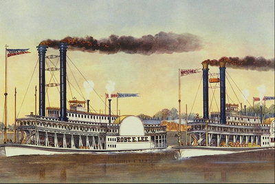 Century 17 bateaux à vapeur touristique