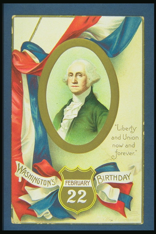 Görüntüler Amerikan Başkanı Washington
