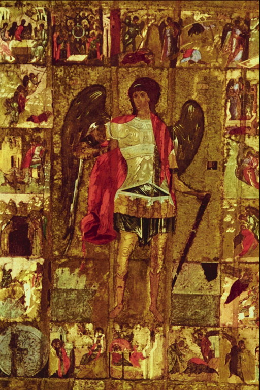Mladý muž s krídlami anjela