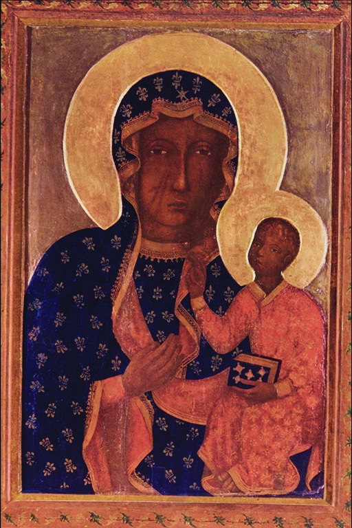 Icon. Mother of God and savior