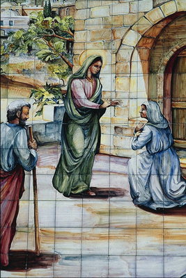 聖母マリアと農民