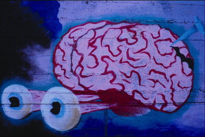 рисунок на тему голые мозги с глазами