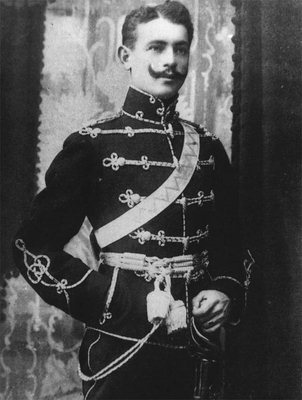 צילום של לוטננט צעיר - מאהב רוסי הצארינה