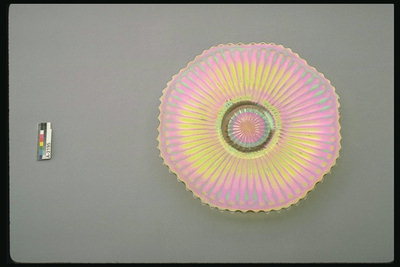 The dish in yellow and pink colors