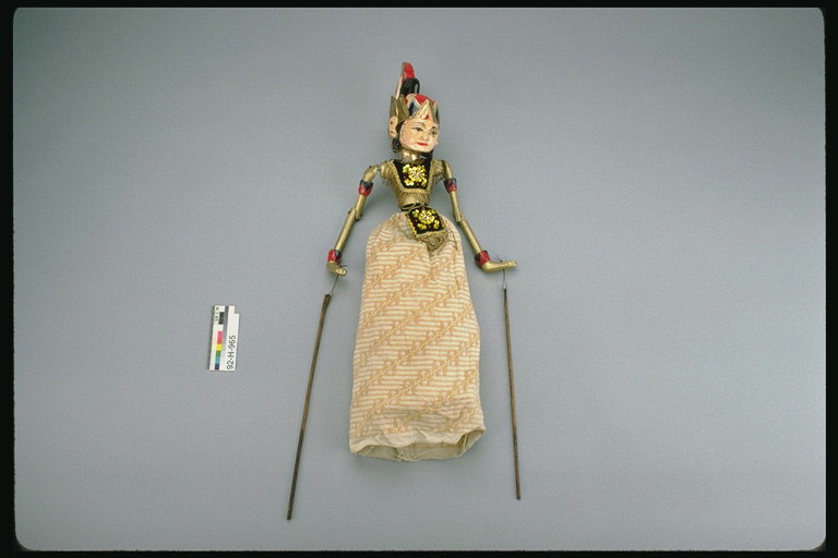 Doll for submissions to the puppet theater