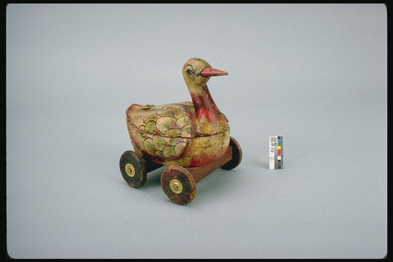 Ducking-box on wheels