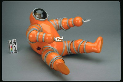 玩具模型。 宇航员