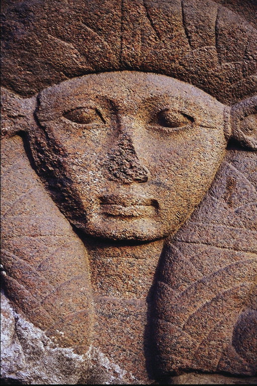 Portret na kamieniu