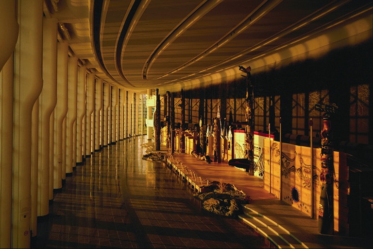 De bocht en de Twilight Corridor Museum