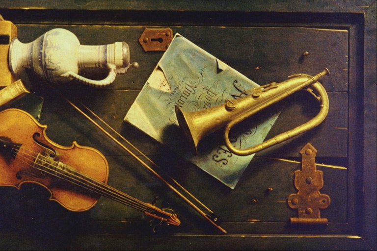 Trumpetti, viulu, yhteydet, syöttäjä