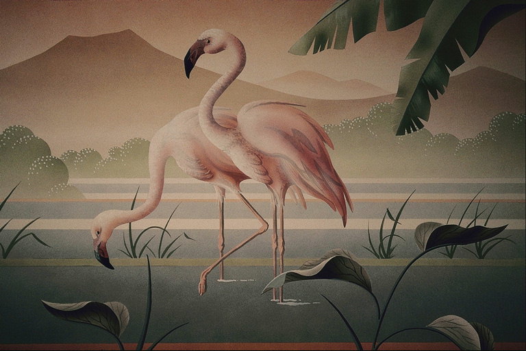 Pink zog flamingo