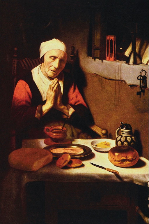 Prayer before dinner