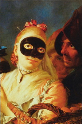 The girl in the mask