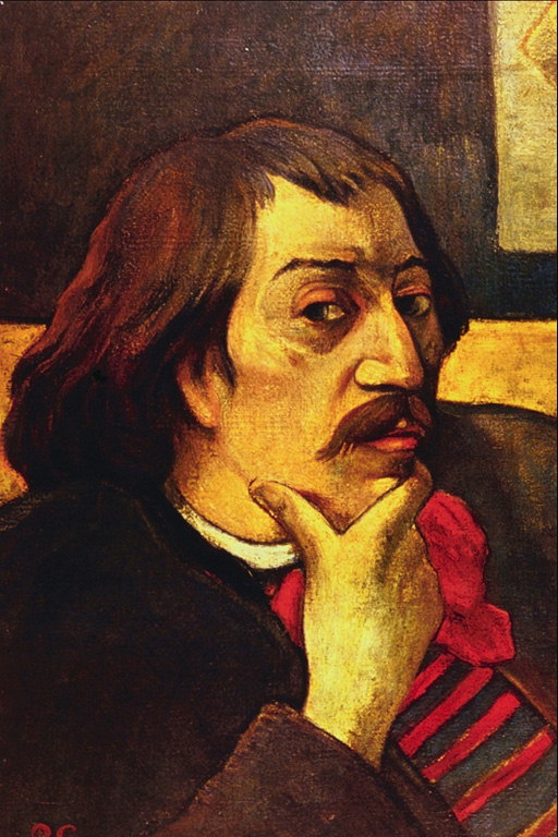 Porträt eines Mannes mit einem Mustache