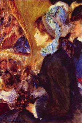 Një vajzë në një kapelë me një ngjyrë blu rripe