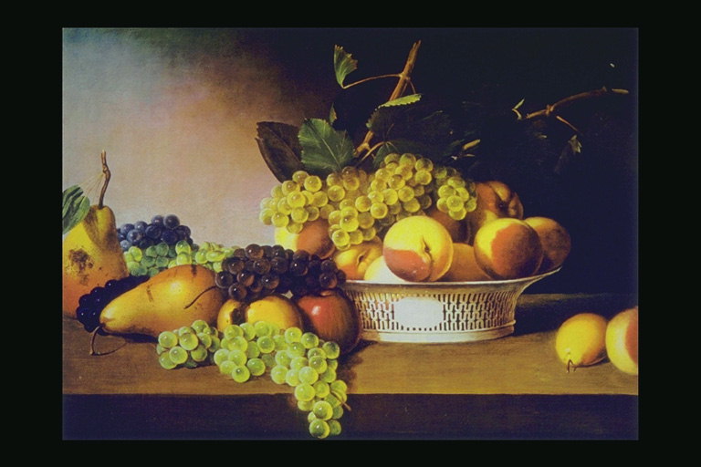 Päron och druvor