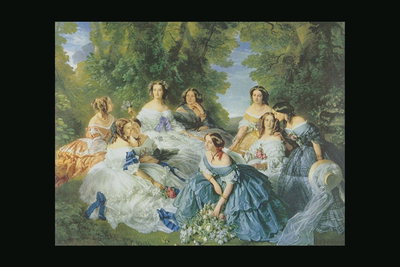 Dziewczynki w pięknej sukienki na trawnik