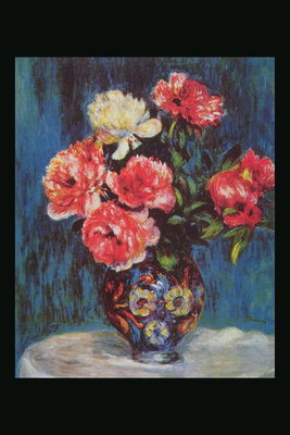 Rot und rosa Pion in der Vase