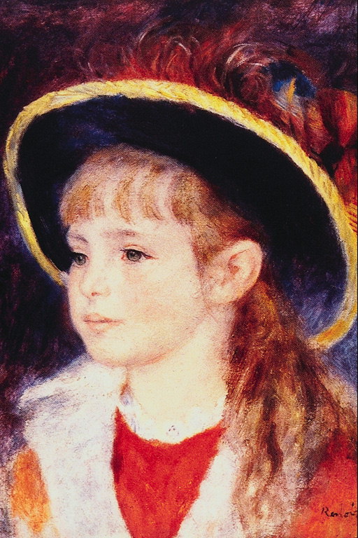 The Girl on Hat