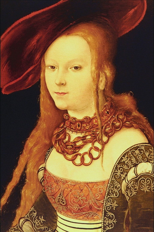A rapariga con cabelo vermello