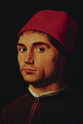 Man in red cap