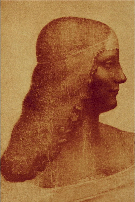Femme avec du ruban adhésif sur les cheveux