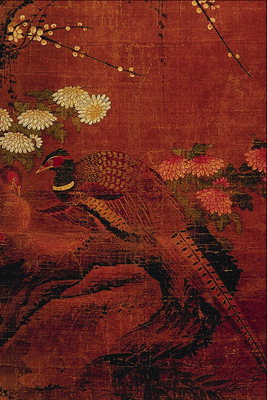 Pheasant blandt blomster