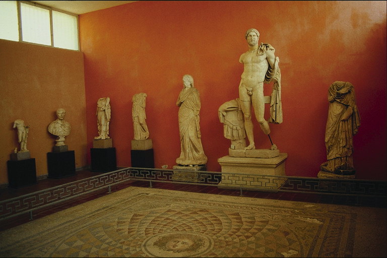 Innsamling av statuer i museer