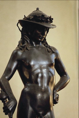 Naked menina no chapéu