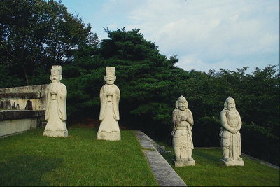 Statues of the gods
