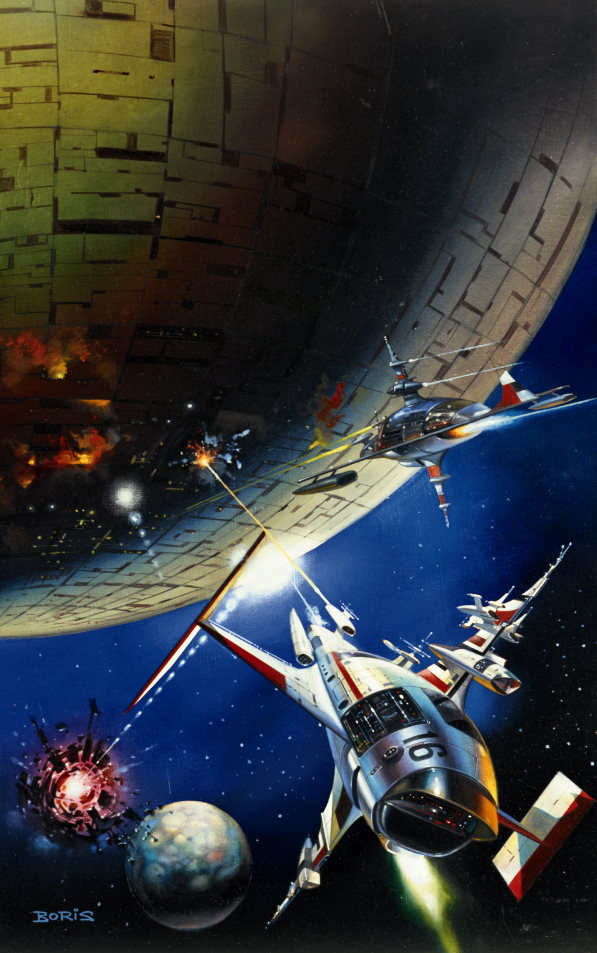 Star Wars. Laserski firefight kosmički brod