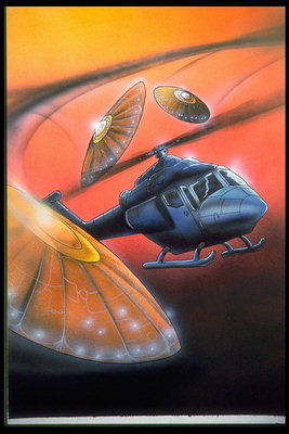 Helikoptera i prostor ploče