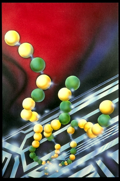 The configuration of colored balls