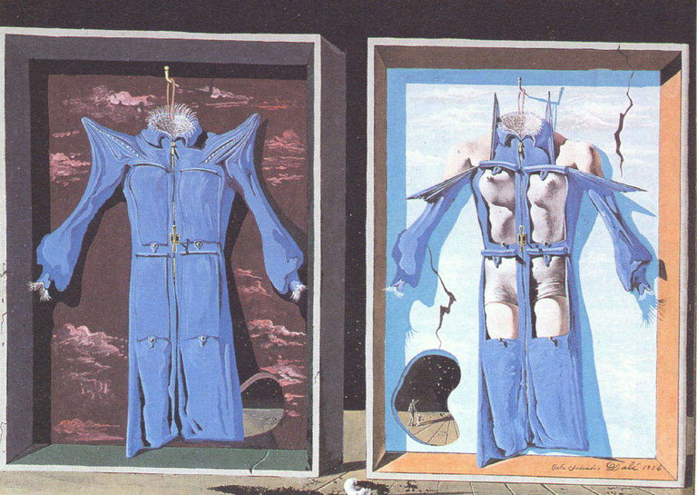 Одежда вид спереди и сзади с телом человека