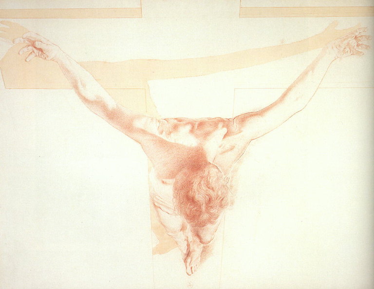 Crucified man\'s body