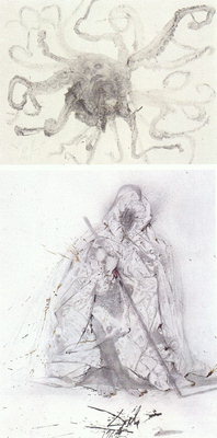 Рисунки карандашом человека и животного