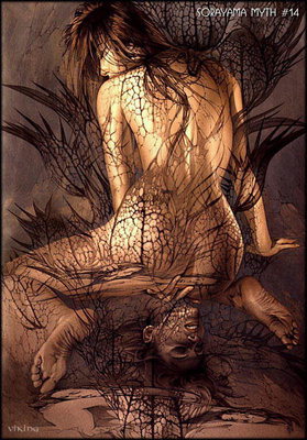 女性の身体Nudes 。 写真の花の版画
