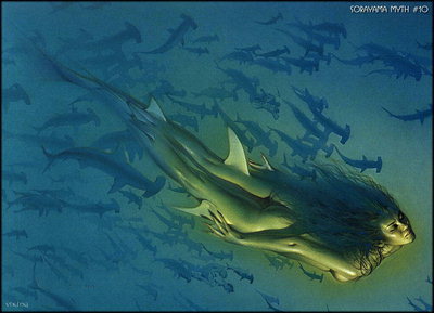 Sirena u dubini mora