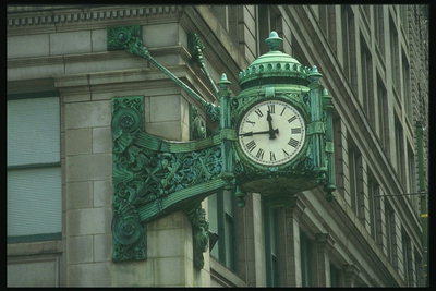 Słynny zegar miasto w Chicago i powiedz historii wielkie zbrodnie miejskich