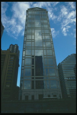 Фотография самых больших и высоких небоскрёбов города Чикаго