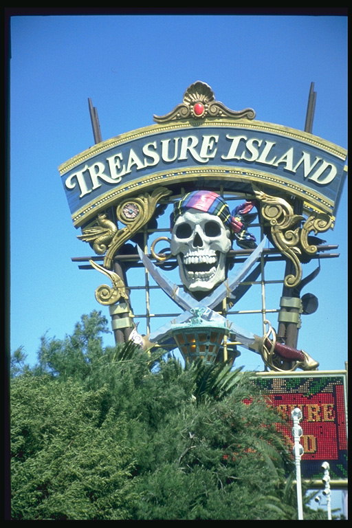 Парк развлечений в Лас-Вегасе Tresure Island