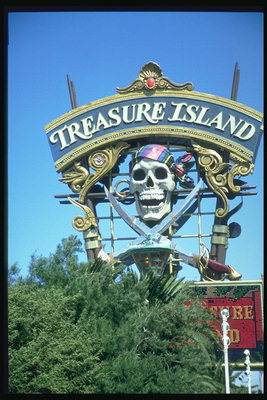 Park w Las Vegas Tresure Island
