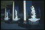 Обнажённые статуи божеств римской мифологии