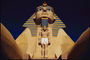 Статуя египетского императора из камня