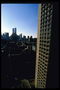 Вид на вечерний Нью-Йорк с небоскрёба
