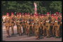 Парад военных войск на площади